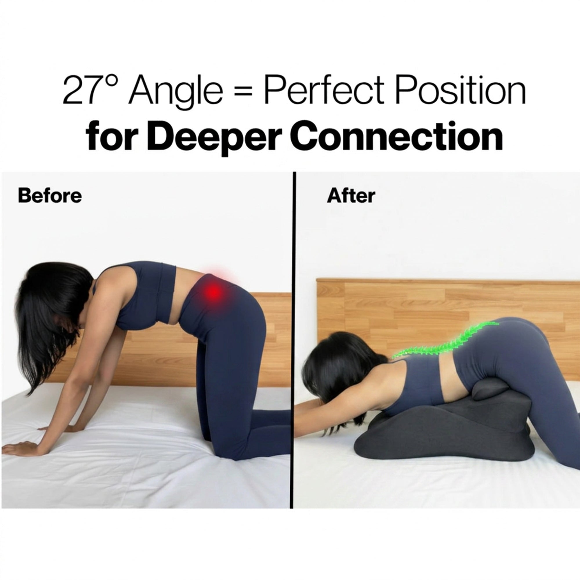 Intimacy Support Pillow – Comfort for Every Position